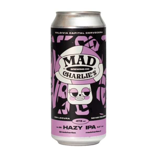 Cerveza Mad Charlies Hazy IPA Lata 473cc