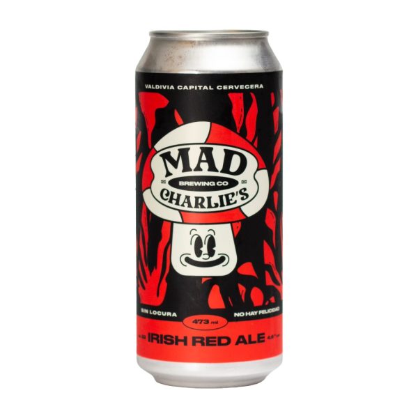 Cerveza Mad Charlies Irish Red Ale Lata 473cc
